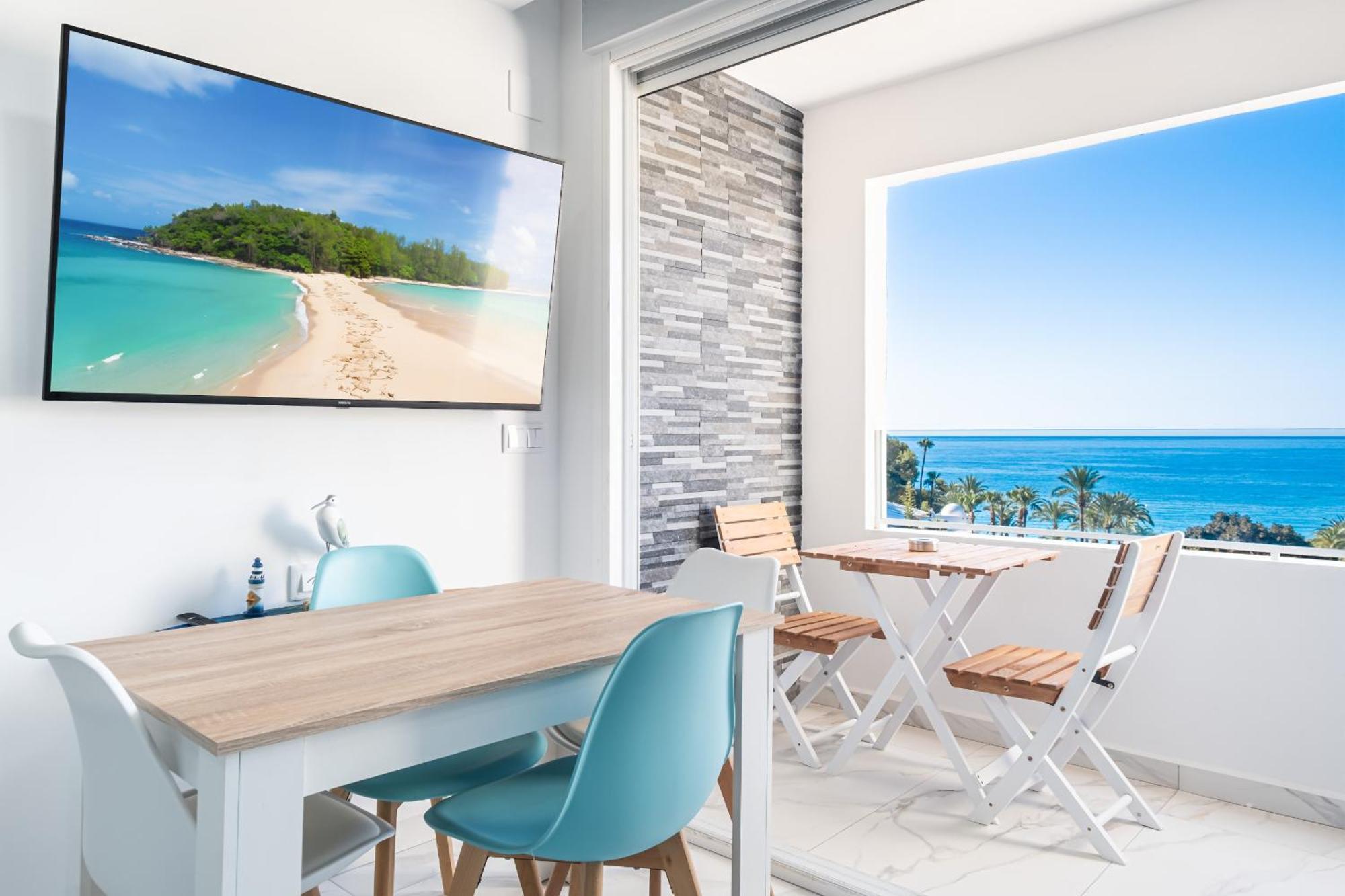Eurotennis 4 Paradise Beach Apartments Villajoyosa Bagian luar foto